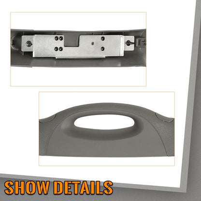 Solid Spare Fit For 2004-2008 Ford F150 F-150 Gray Passenger Side Front A Pillar Trim Handle