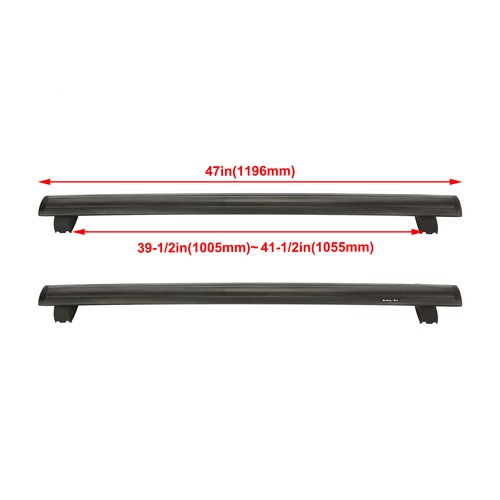 Solid Spare For Jeep Grand Cherokee 2011-2022 Cross Bar Roof Rack Side Rail Luggage Carrier