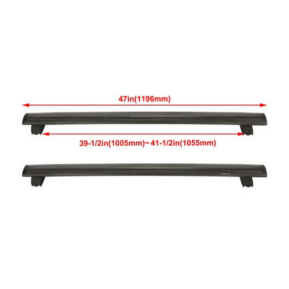 Solid Spare For Jeep Grand Cherokee 2011-2022 Cross Bar Roof Rack Side Rail Luggage Carrier