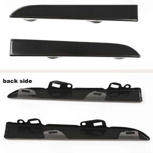 Solid Spare Front Bumper Grille Headlight Filler Trim Panels Fit For Toyota Tacoma 2001-2004