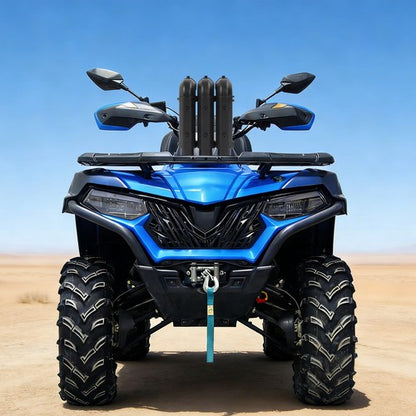 Solid Spare For CF Moto CForce 600 Touring 2020 2021 2022 2023 ATV Black Riser Snorkel Kit