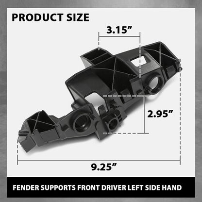Solid Spare Fit For 18-23 Audi SQ5/Q5 Sportback Fender Support Front Left Side 80A807283A