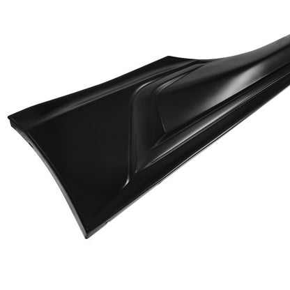 Fits 2022-2024 Toyota GR86 Subaru BRZ TRD Style Black Side Skirts (ABS)