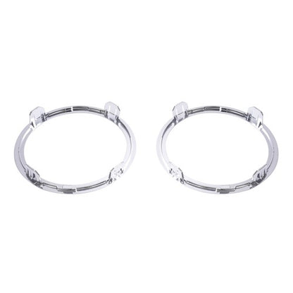 Fog Light Cover Bezel w/Chrome Ring For Honda Pilot 2012 2013 2014 2015 LH & RH