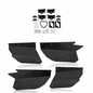 Solid Spare 4PCS Aluminum Door Panel Powder Coated For CAN AM X3 Full Doors 17 18 19 20-2024