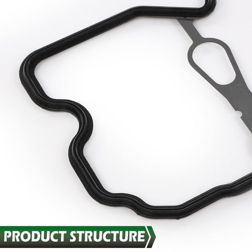 Solid Spare Fit For 98-02 Dodge Ram Freightliner 5.9L Pump Valve Cover Gasket Seal Black