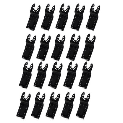 Solid Spare 20 Pcs 35-89mm Oscillating Saw Blades Fits For Precision Wood and Plastic