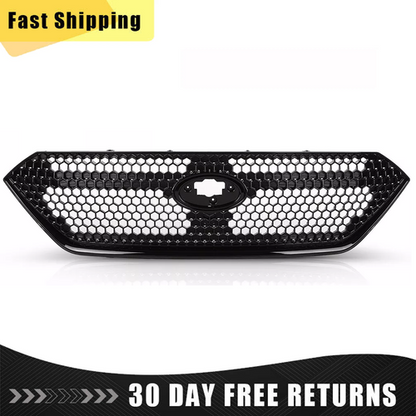 For 2022-2026 Subaru WRX VB Front Bumper Gloss Black Grille Assembly Sti Style