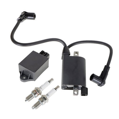 Solid Spare For EZGO Golf Cart 04-08 W/ MCI Engine Ignition Coil igniter CDI Spark Plug US