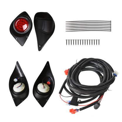 Solid Spare For Yamaha Drive G29 07+ Golf Cart LED Headlight & Tail Light Gas or Electric