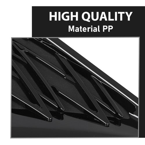 Solid Spare Fit For 18-21 Lexus NX300 F Sport Front Bumper Insert Fog Light Cover Left+Right