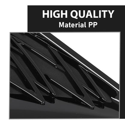 Solid Spare Fit For 18-21 Lexus NX300 F Sport Front Bumper Insert Fog Light Cover Left+Right