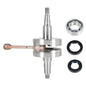 Solid Spare Crankshaft Assembly Kit fit for Yamaha PW80 1983-2006 Big Wheel BW80 1986-1990