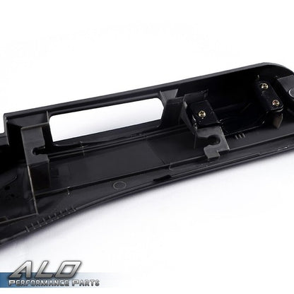 Solid Spare Fit For 04-2009 Toyota Prius Rear Tailgate Liftgate Handle Garnish Smooth Black