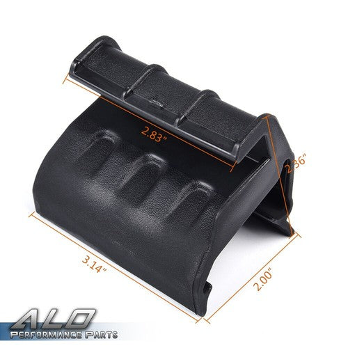Solid Spare Fit For 07-18 Jeep Wrangler JK Black Rear Window Soft Top Retainers Clips