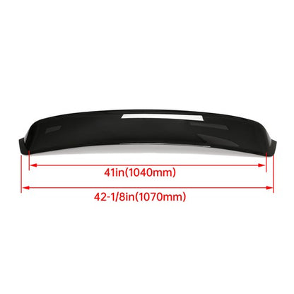 Solid Spare For 96-00 Honda Civic Coupe 04-08 Acura Tsx Gloss Black Rear Window Roof Spoiler