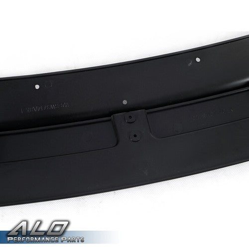 Solid Spare Fit For 2015-2020 Dodge Charger SRT V2 Style Front Bumper Lip Body Kit Black