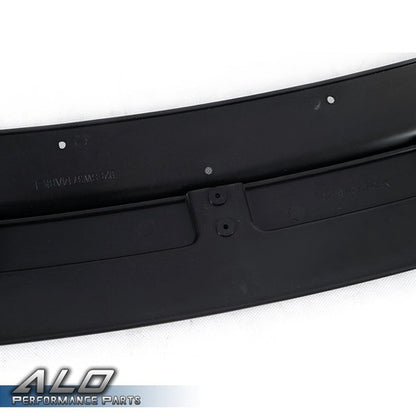 Solid Spare Fit For 2015-2020 Dodge Charger SRT V2 Style Front Bumper Lip Body Kit Black