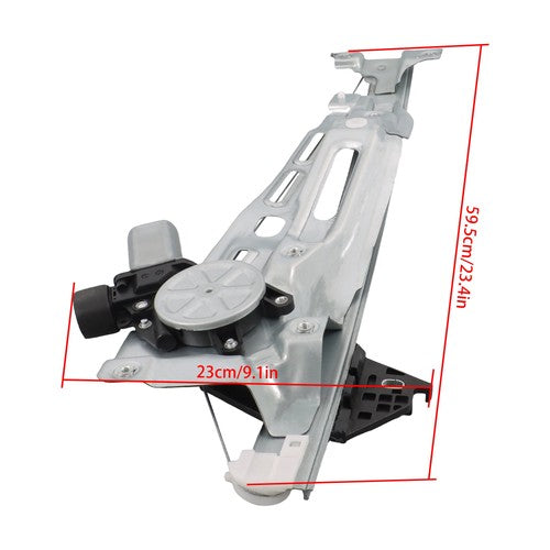 Solid Spare For Acura MDX 2007-2013 751-032 Front Left Window Regulator W/Motor 6 pins