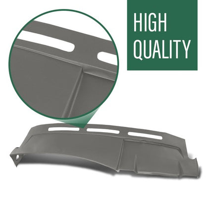 Solid Spare Dash Board Cover Cap Overlay Gray Fit For 2003-2006 Cadillac Escalade ESV EXT