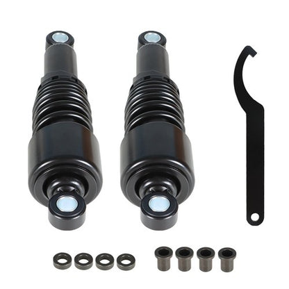 Solid Spare Fit For Sportster 883 1200 Pair 10.5'' 267mm Black Rear Shocks