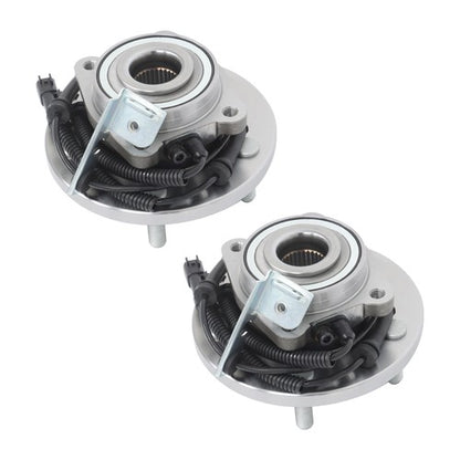 Solid Spare 2 PC Wheel Bearing and Hubs Front For Dodge Grand Caravan Town & Country Routan