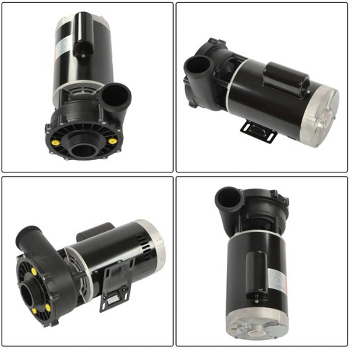 Solid Spare Spa & Hot Tub Pump Repair Parts 3721221-1D 230 V 2-Speed 3 HP Spa Pump
