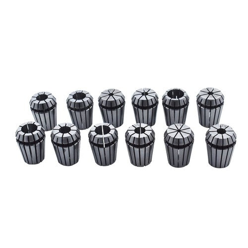Solid Spare 12Pc ER25 Spring Collet Set Fit for CNC Milling Lathe Tool Engraving Machines