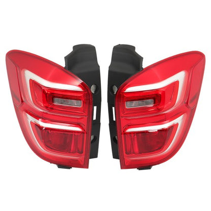 Solid Spare Left+Right For Chevrolet Equinox 2016-2017 Halogen Tail Lights 23399182 23399181