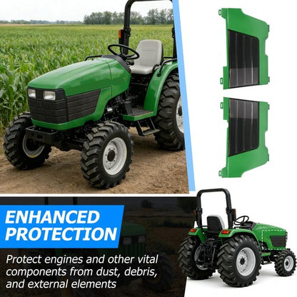 Solid Spare Side Panel & Grille Kit For John Deere 4200 4300 4400 LVU10564 LVU10565 LVU10728