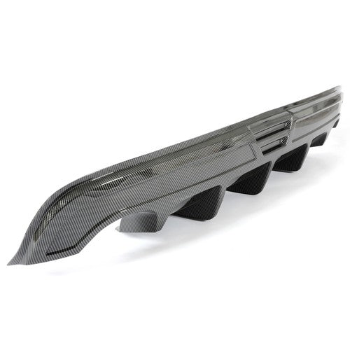 Solid Spare Rear Lower Diffuser Bumper For Nissan Teana Altima 2016-2019 Carbon Fiber Style