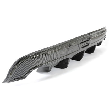 Solid Spare Rear Lower Diffuser Bumper For Nissan Teana Altima 2016-2019 Carbon Fiber Style