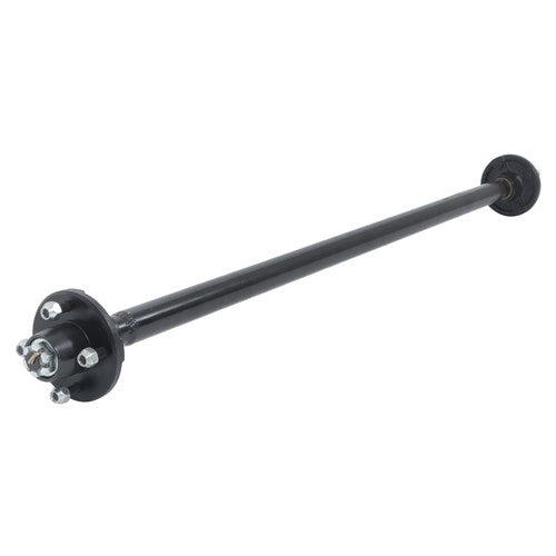 Solid Spare 4 lug-4' 54' HF 2K 2000lbs Trailer Axle w/ U-Bolt Kit For RVs trucks trailers