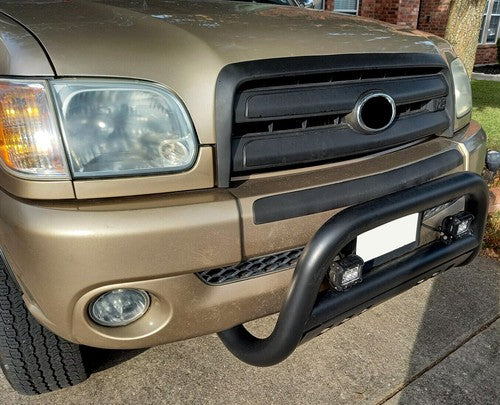 Solid Spare For Toyota Sequoia 2001-07 /99-06 For Tundra Bumper Guard Push Bull Bar in Black