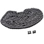 Solid Spare Roller Chain 0.375 Inch #35 10 Feet Carbon Stell with 2 Connecting Link New