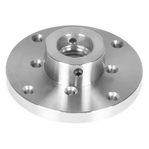 Solid Spare 4 Inch Steel Wood Lathe Face Plate 1 Inch x 8TPI Threaded with Locking