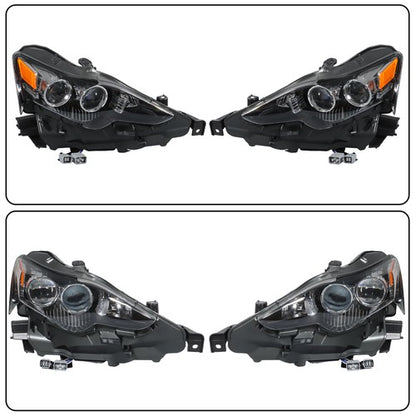 Solid Spare Headlights LH&RH For Lexus IS250 IS200T IS300 IS350 2014-2016 LED Type Projector