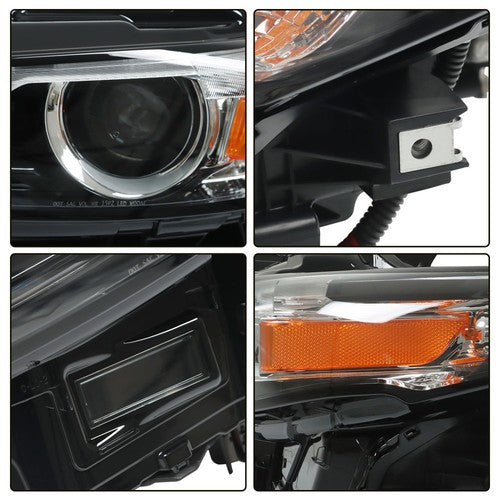 Solid Spare w/o AFS Headlight Assembly For Mazda 3 2019-2021 Headlamps Left/Driver Side LED