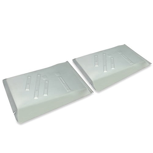 Solid Spare Pair Rear Floor Pans For 1955 1956 1957 Chevy Chevrolet Bel Air 150 210 Series