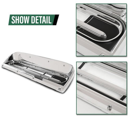 Solid Spare Fit For 1967-1972 Ford F100 F250 F350 Pickup Truck Instrument Cluster Dash Bezel