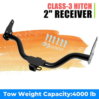 Solid Spare For Nissan Xterra 2005-2015 Class 3 Trailer Hitch 2 Inch Receiver Tube 4000 lbs
