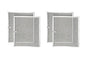 Solid Spare (4-Pack) Filters for Broan Nutone Model 99010299 Aluminum Mesh Range Hood Filter