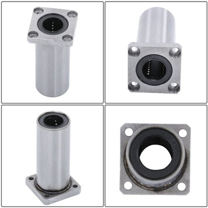 Solid Spare 4Pcs of LMK16UU 16mmx 28mmx 70mm Square Linear Bearing for CNC 3D Printer
