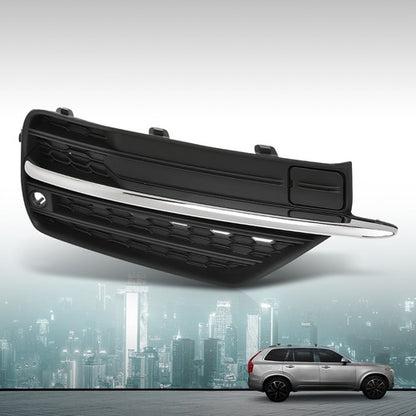 Solid Spare Front Bumper Insert Fog Light Cover Fit For 2016-2019 Volvo XC90 Right Side