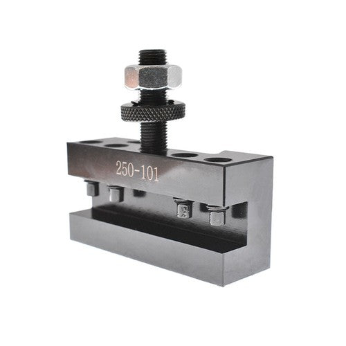 Solid Spare 6Pcs AXA 250-100 Piston Quick Change Tool Post Holder Set For Lathe 6 - 12"