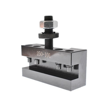Solid Spare 6Pcs AXA 250-100 Piston Quick Change Tool Post Holder Set For Lathe 6 - 12"
