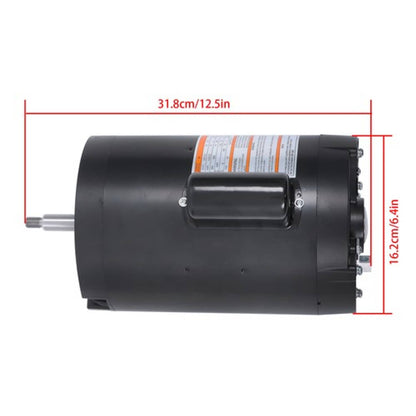 Solid Spare Swimming Pool Motor B127 3/4 HP 3450 RPM Single Speed Pool Pump Motor S56J Frame