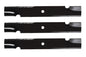 Solid Spare (3) Oregon Blades for 52" Exmark Toro 103-2508 103-6584