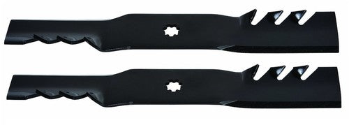 Solid Spare (2) PACK 42" Gator Mulch Blades for John Deere Z225 Z235, LA125, LA135 592-615