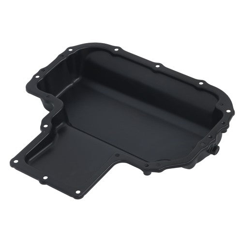 Solid Spare Black Engine Oil Pan w/ Drain Plug 264-866 For Mercedes-Benz E320 E350 2006-2009